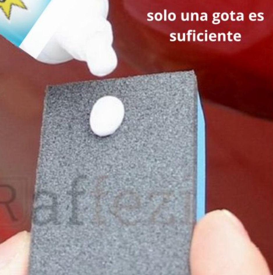 CERA REMOVEDORA Y PULIDORA DE RAYONES PARA VEHICULOS + ENVIO GRATIS