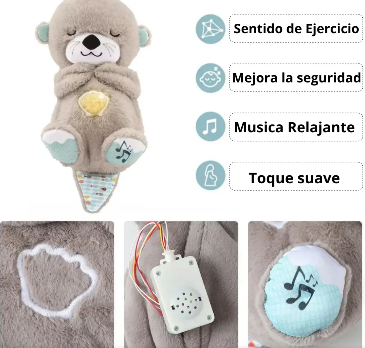 Peluche Que Respira Para Bebés, Niños Y Adultos 🧸💓 + ENVIO GRATIS