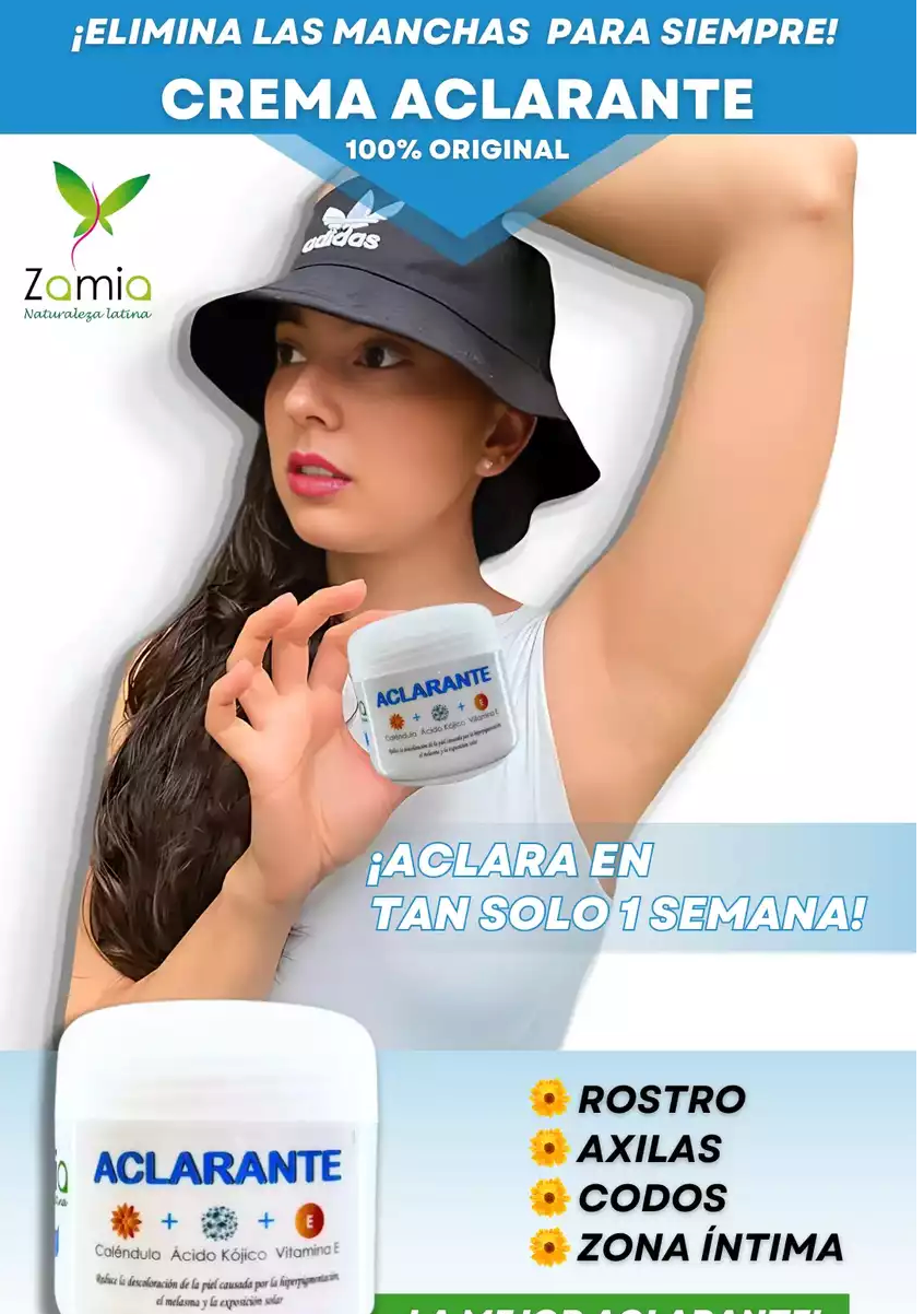 CREMA ACLARADORA 2X1 ¡DILE ADIOS A LAS MANCHAS Y LUCE UNA PIEL RADIANTE! + ENVIO GRATIS