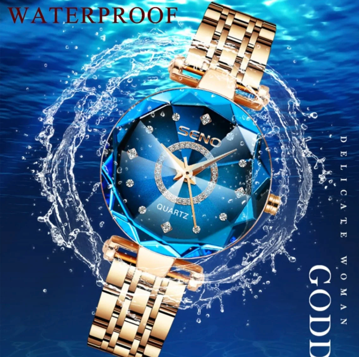 Reloj De Lujo Mujer ⌚ + Envío Gratis
