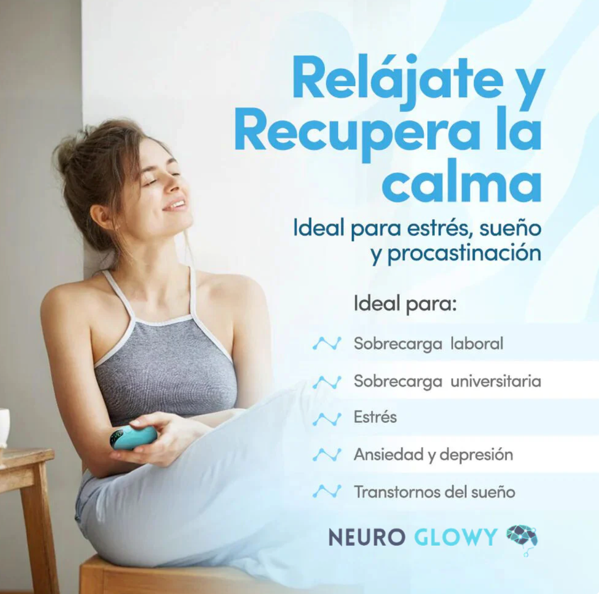 NeuroControl - Dispositivo inteligente para calmar la ansiedad y la depresión