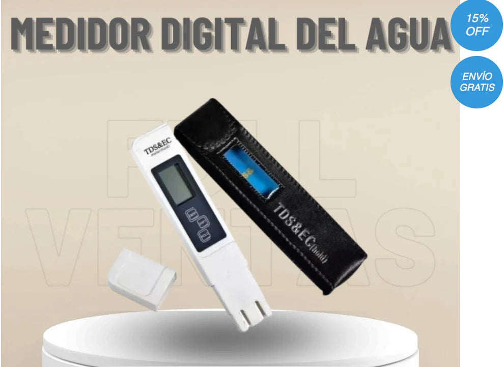 Oferta 2x1 Medidor Digital Del Agua TDS © FULL CON ENVIO GRATIS
