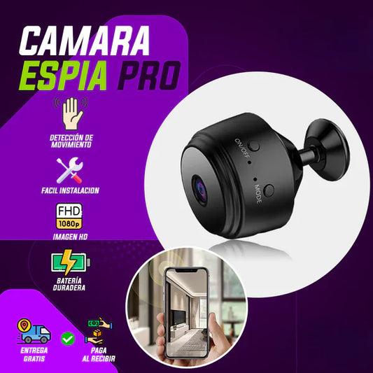 Mini Cámara De Seguridad Espía Full HD + Envio Gratis