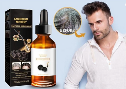 Serum Capilar de Ganoderma Nutrient Oscurecimiento 100% Natural + Envio Gratis