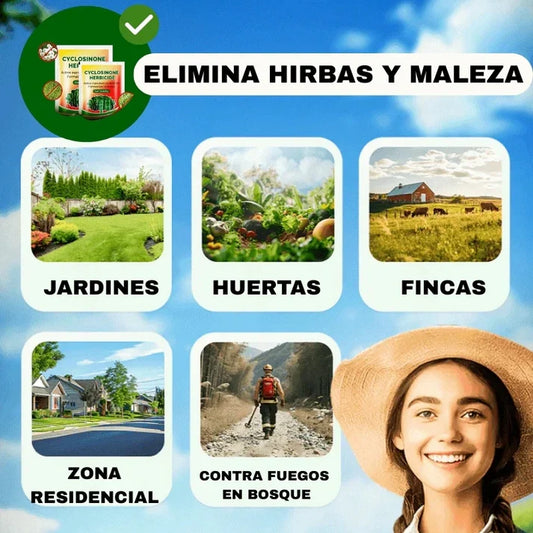 CYCLOSINONE - ELIMINADOR DE MALEZA 250GR + ENVIO GRATIS 🇬🇹