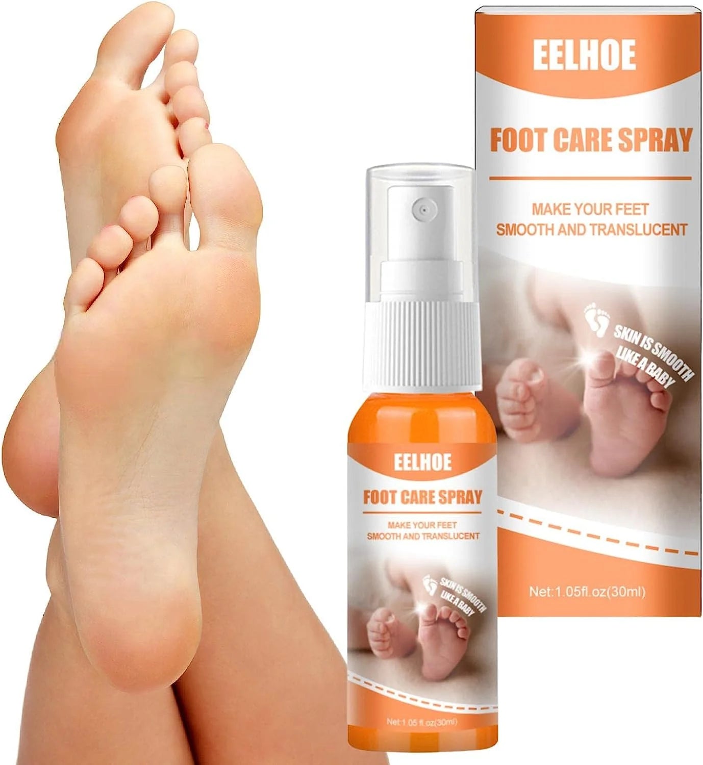 ByeCallus - Spray Exfoliante para el Cuidado de los pies - Dile Adiós a los Callos + Envio Gratis