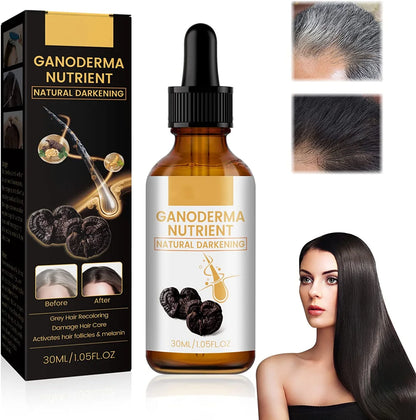 Serum Capilar de Ganoderma Nutrient Oscurecimiento 100% Natural + Envio Gratis