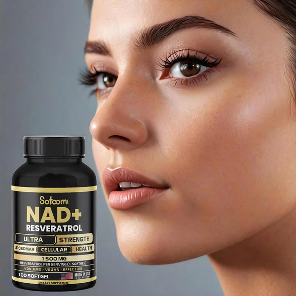 NAD + Resveratrol - Suplemento Potenciador & Rejuvenecedor + ENVIO GRATIS
