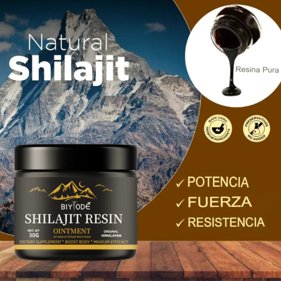 Shilajit 100% Puro 💎 Fuente de Energía Vital del Himalaya + Envio Gratis